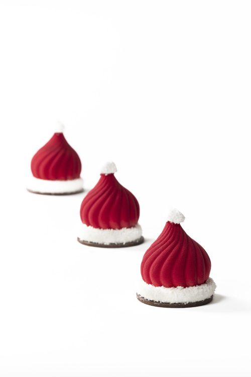 Kerstmuts gebakjes