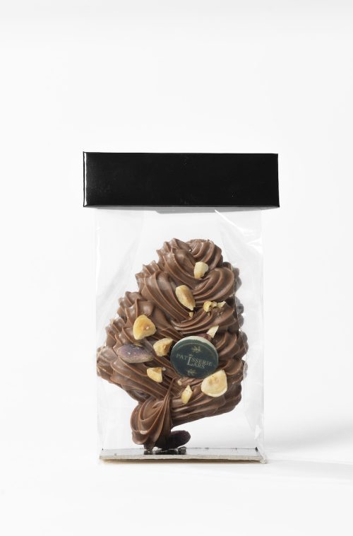 Roomchocolade kerstboom mini